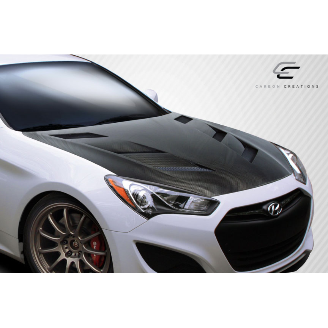 All kind of body kits for Genesis G70 2013. Exterior/Hoods 