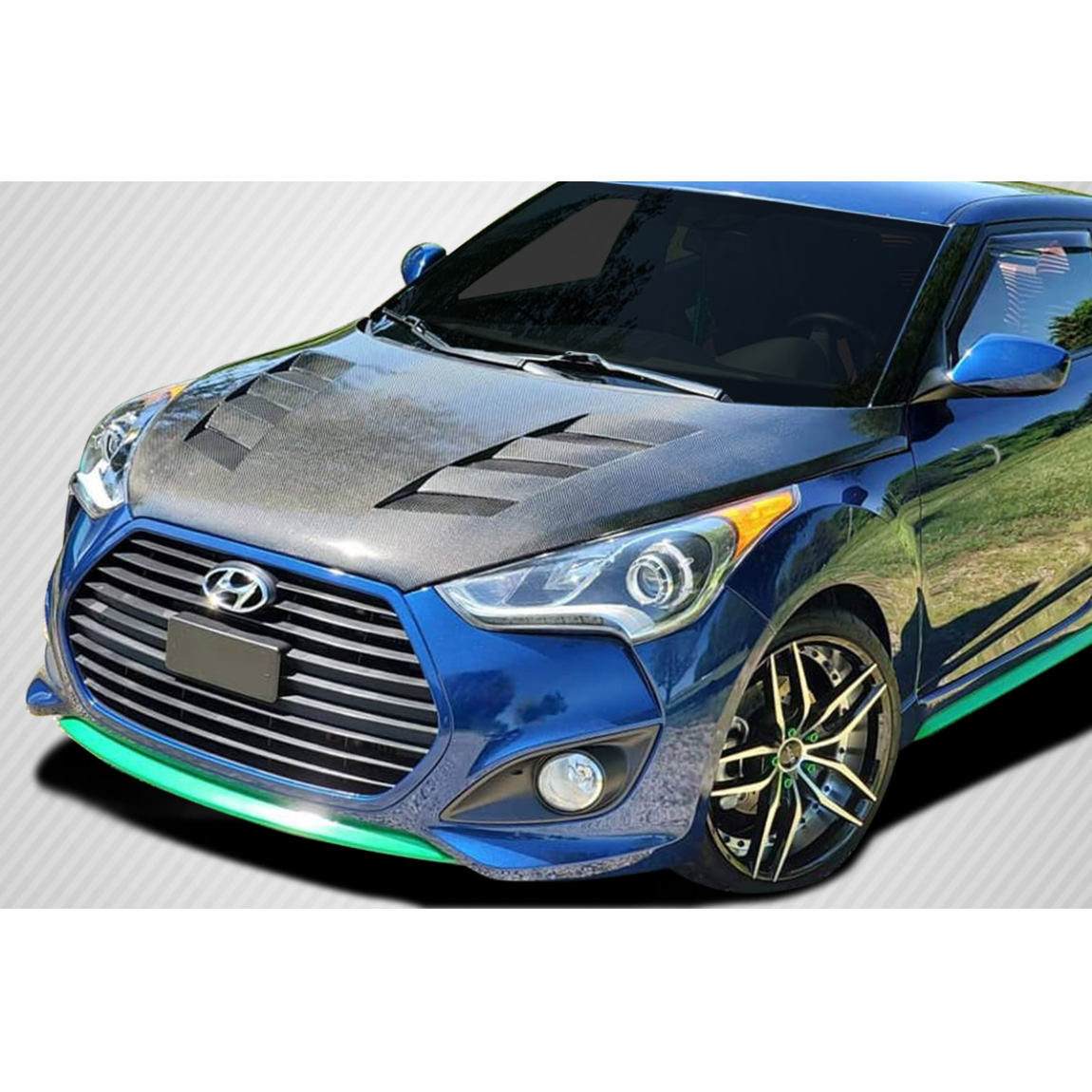 All kind of body kits for Hyundai Veloster 2012. Exterior/Hoods 