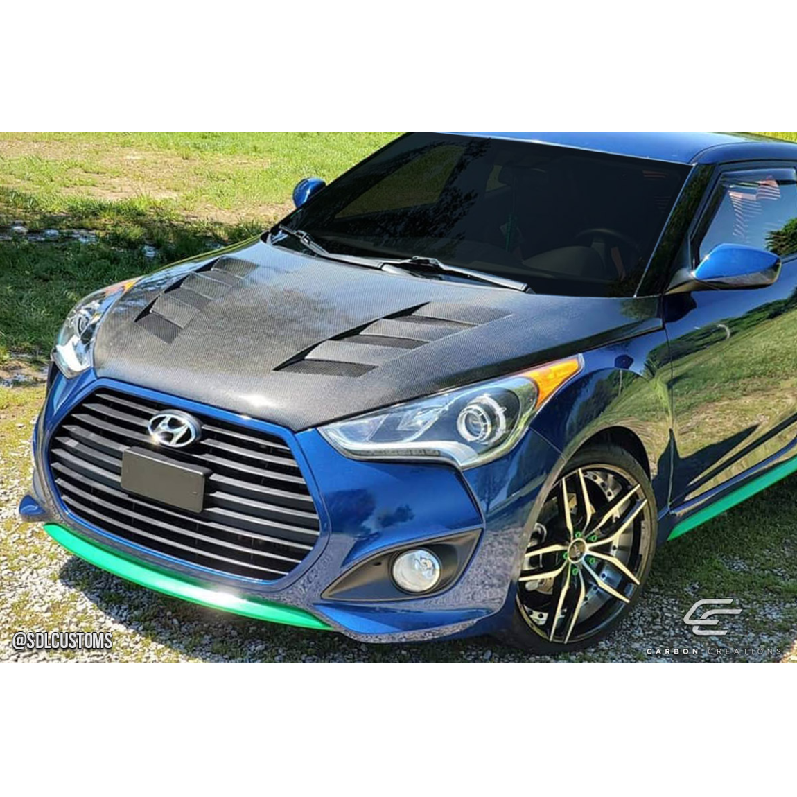 All kind of body kits for Hyundai Veloster 2012. Exterior/Hoods 