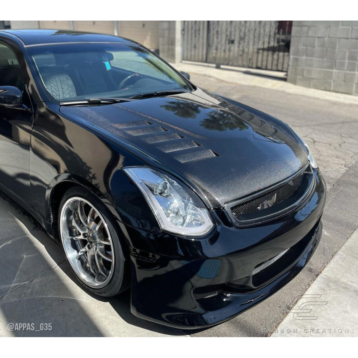 All kind of body kits for Infiniti G35 2003. Exterior/Hoods 