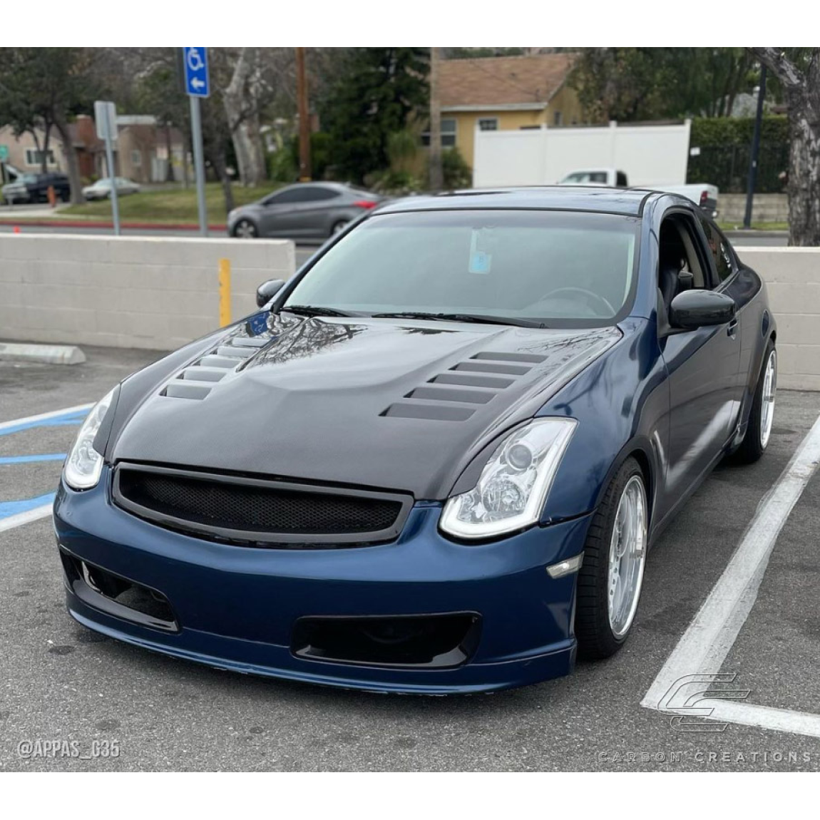 All kind of body kits for Infiniti G35 2003. Exterior/Hoods 