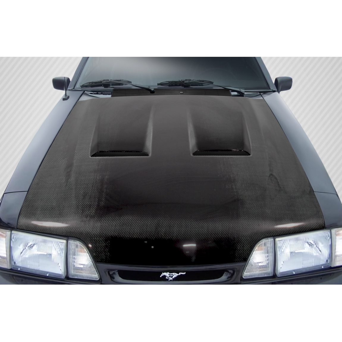 All kind of body kits for Ford Mustang 1987. Exterior/Hoods 