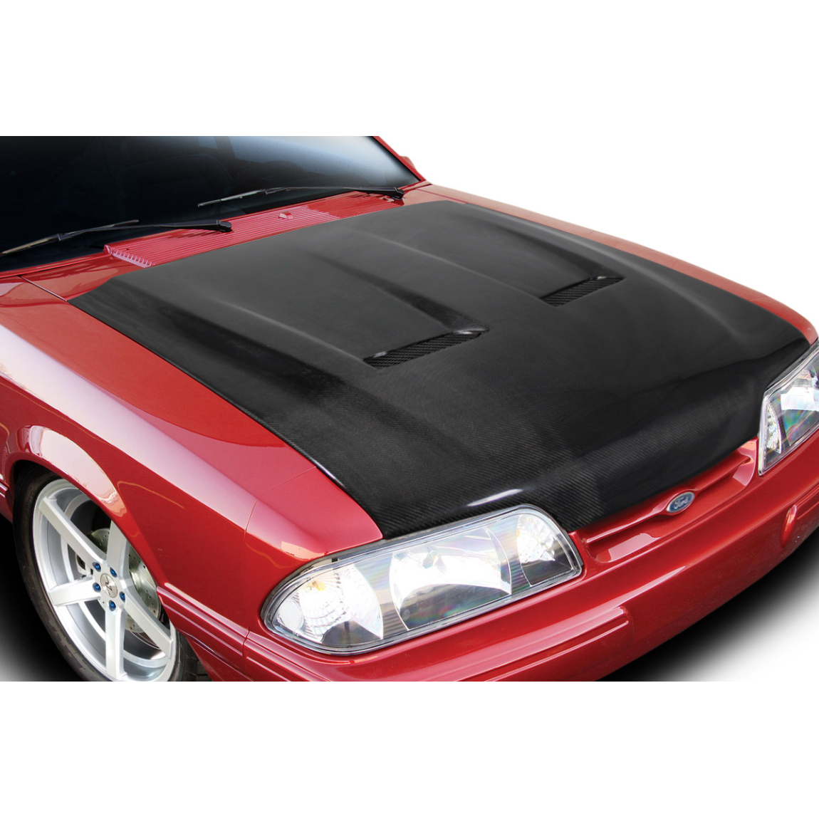 All kind of body kits for Ford Mustang 1987. Exterior/Hoods 