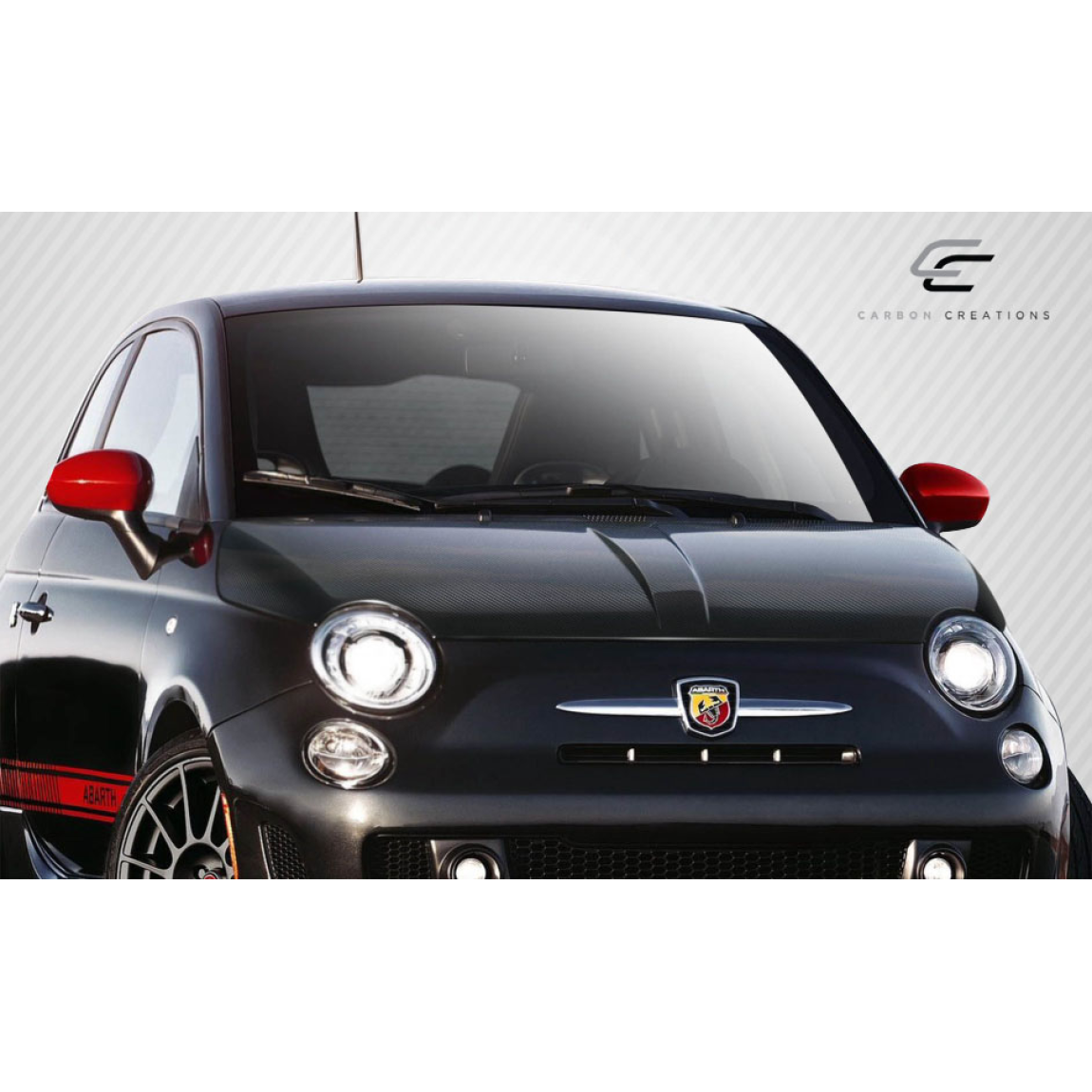 All kind of body kits for Fiat 500 2012. Exterior/Hoods 