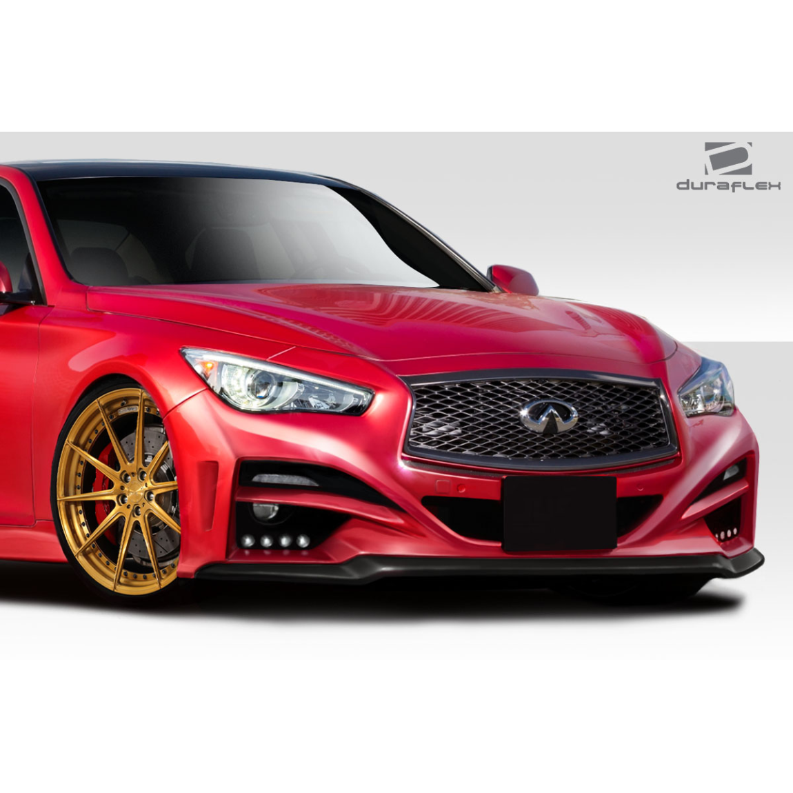 All kind of body kits for Infiniti Q50 2014. Exterior/Front Bumpers or Lips 