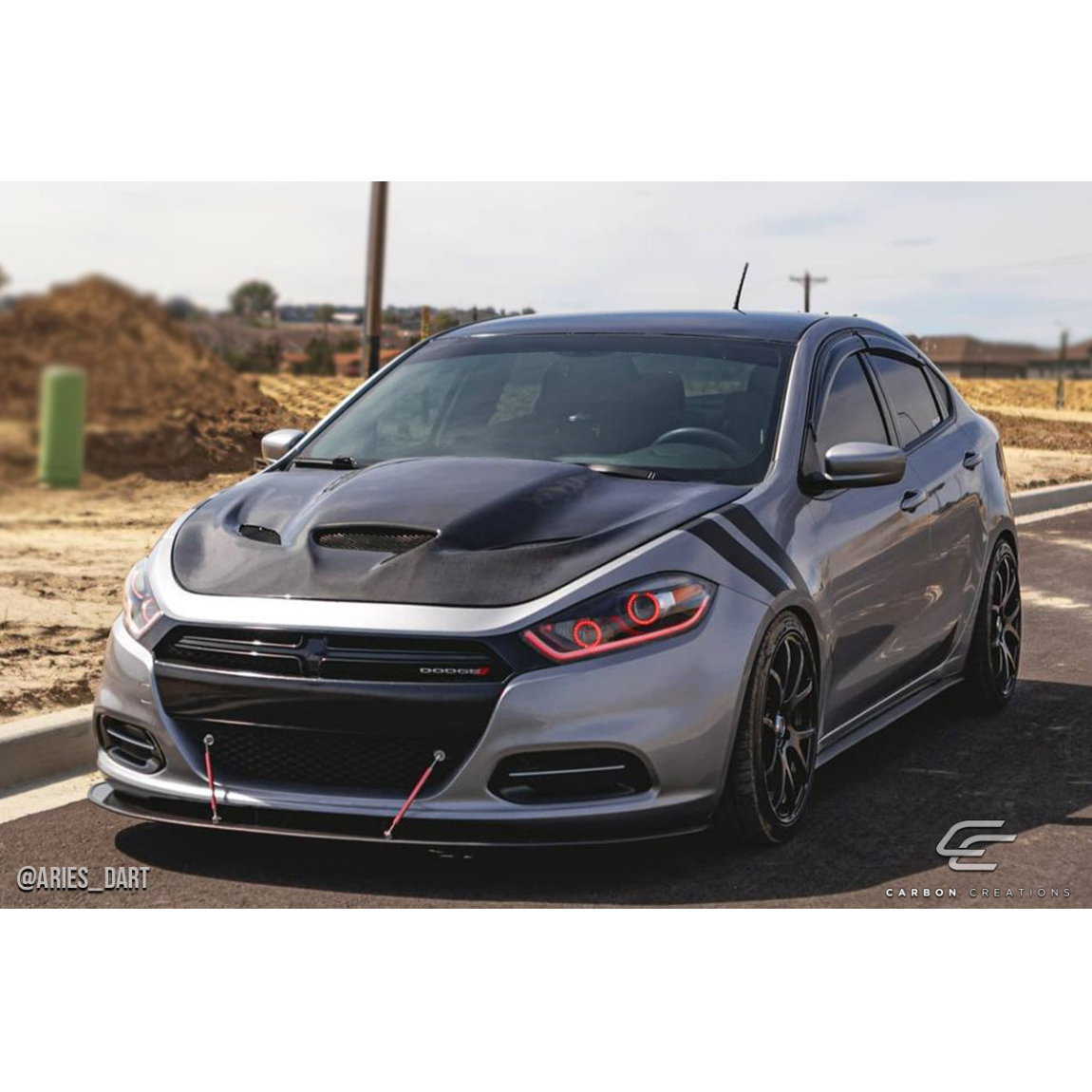 All kind of body kits for Dodge Dart 2013. Exterior/Hoods 