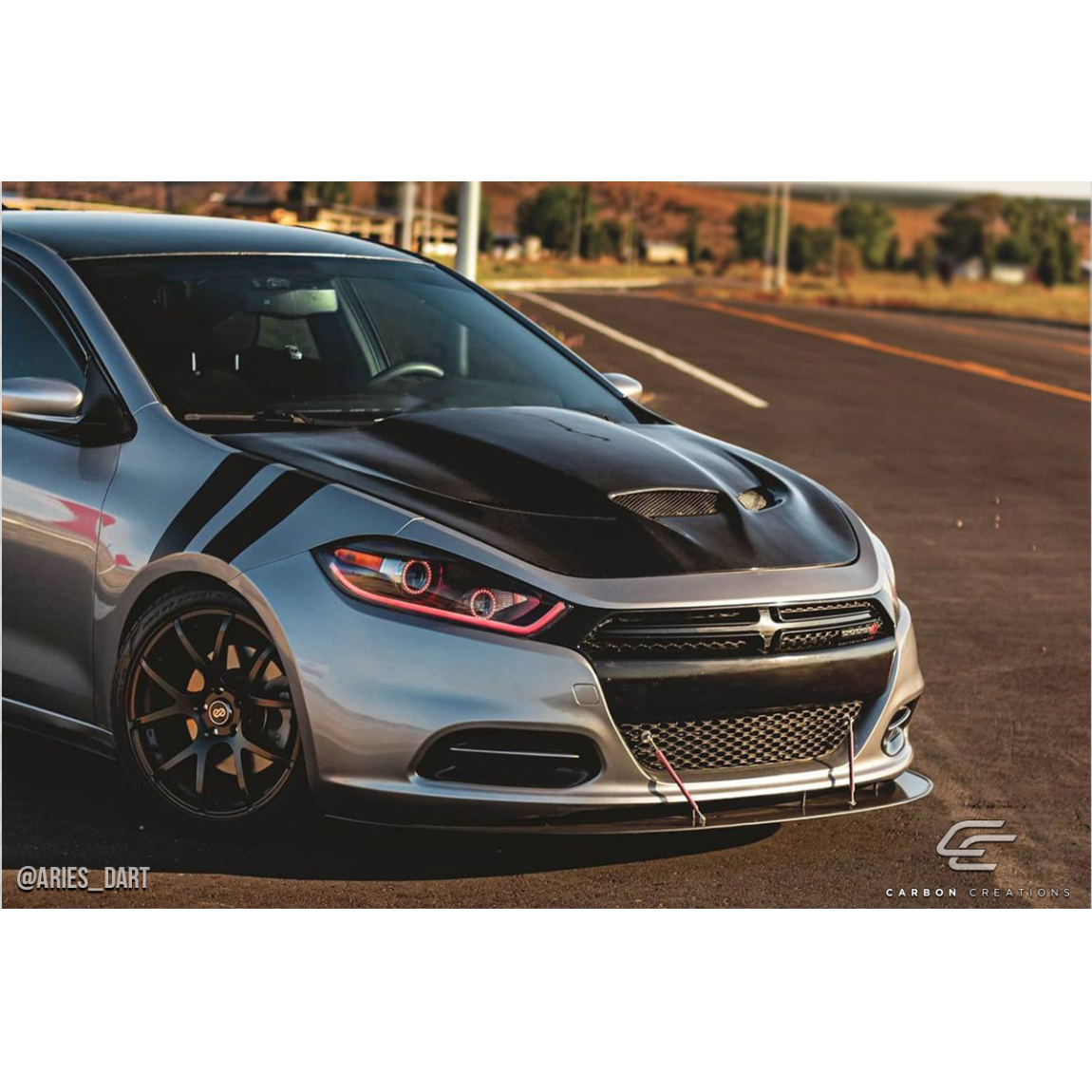 All kind of body kits for Dodge Dart 2013. Exterior/Hoods 