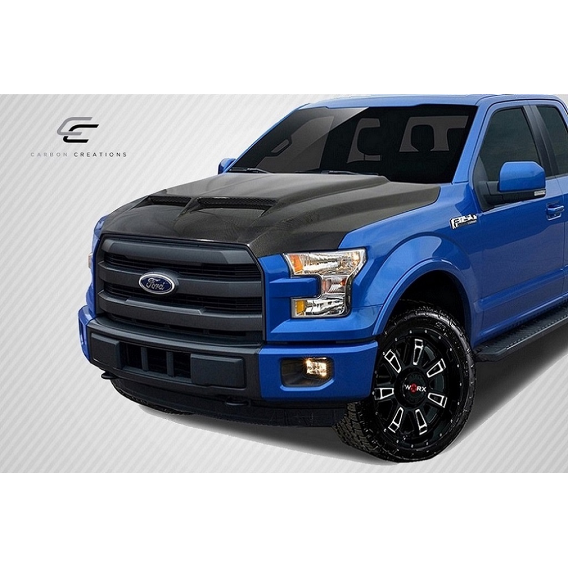 All kind of body kits for Ford F-150 2015. Exterior/Hoods 