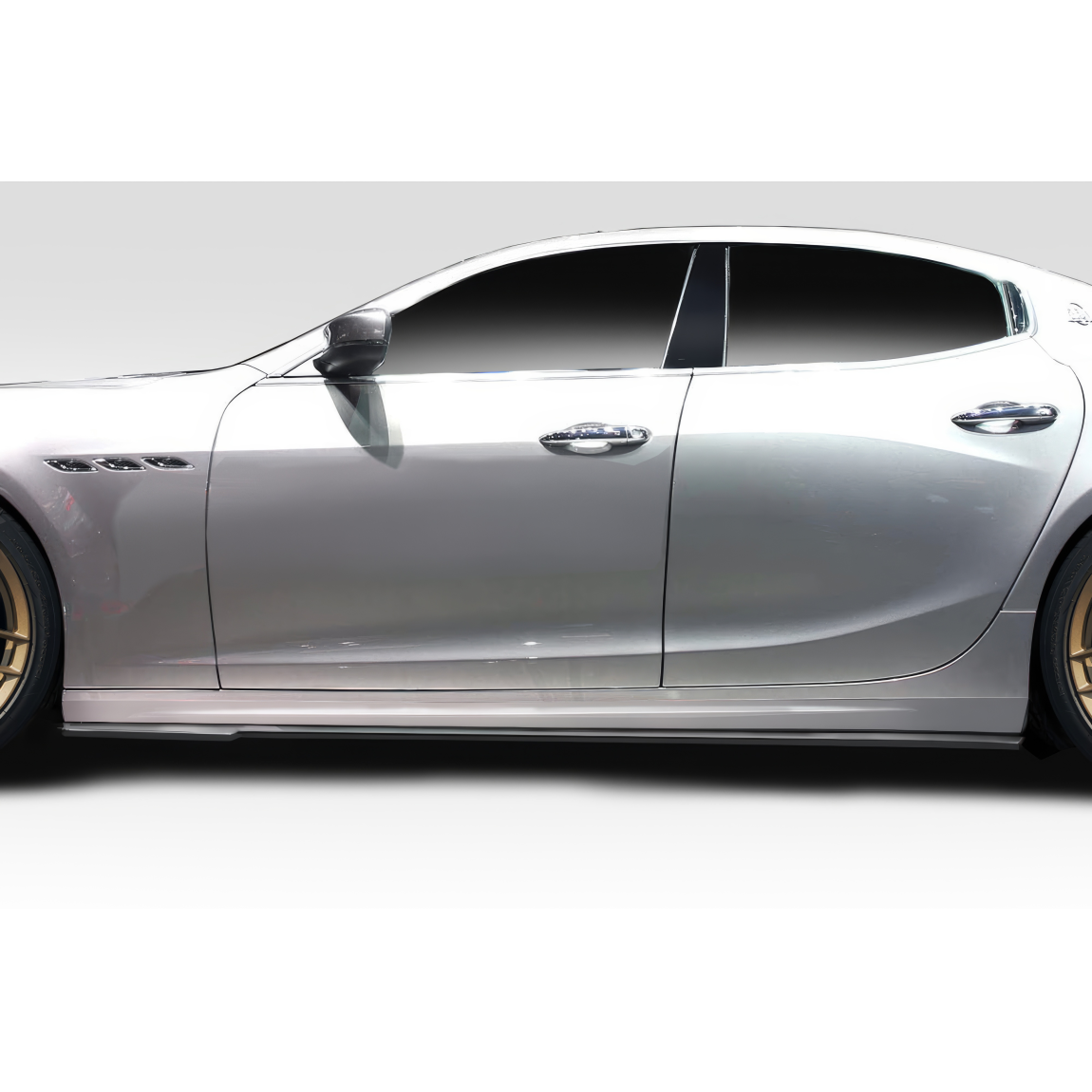 All kind of body kits for Maserati Ghibli 2014. Exterior/Side Skirts 