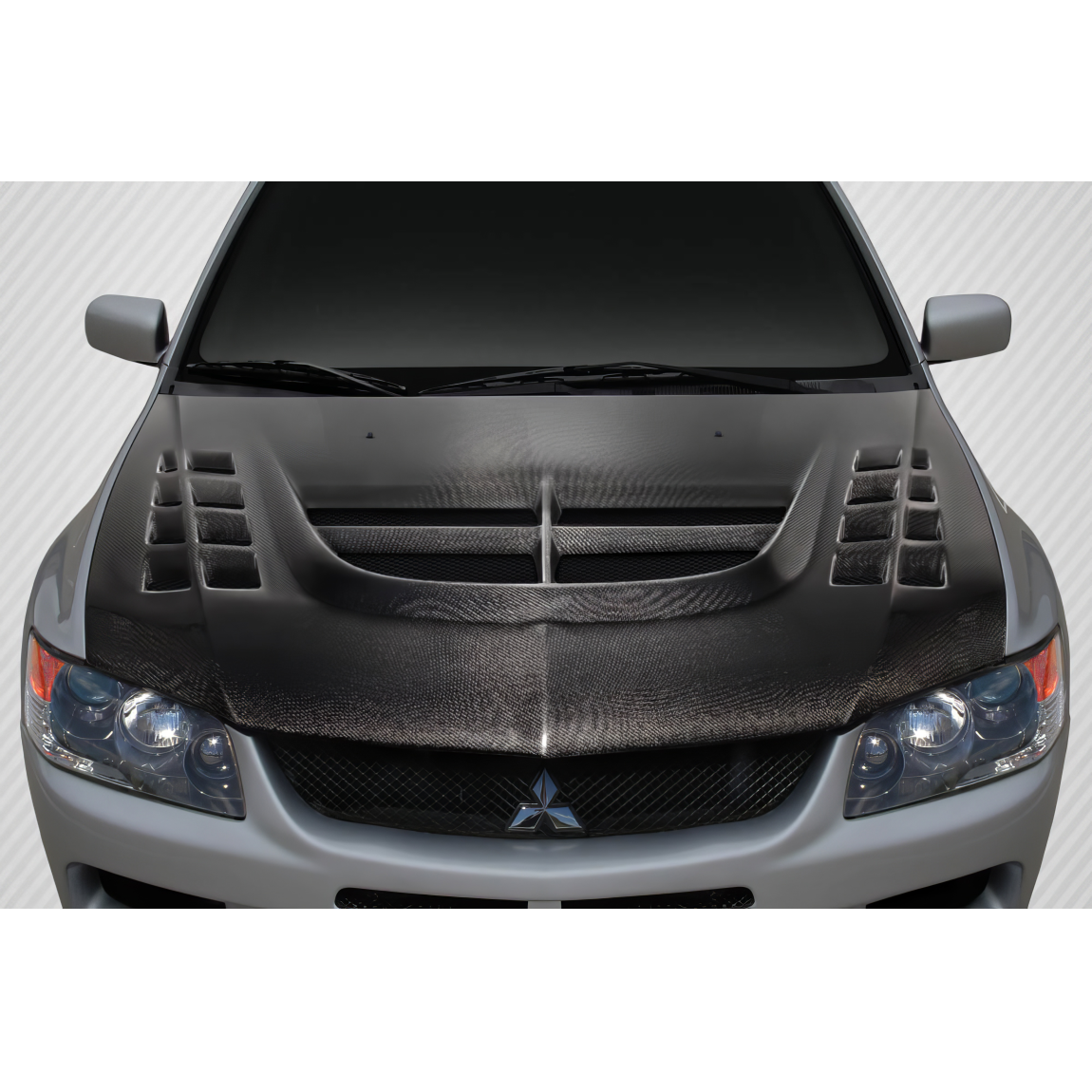 All kind of body kits for Mitsubishi Evolution 2003. Exterior/Hoods 