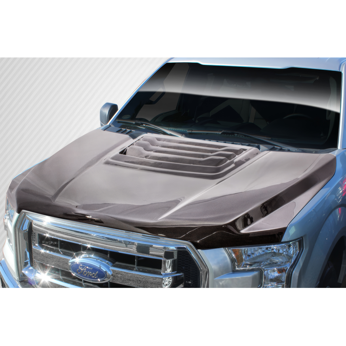 All kind of body kits for Ford F-150 2015. Exterior/Hoods 