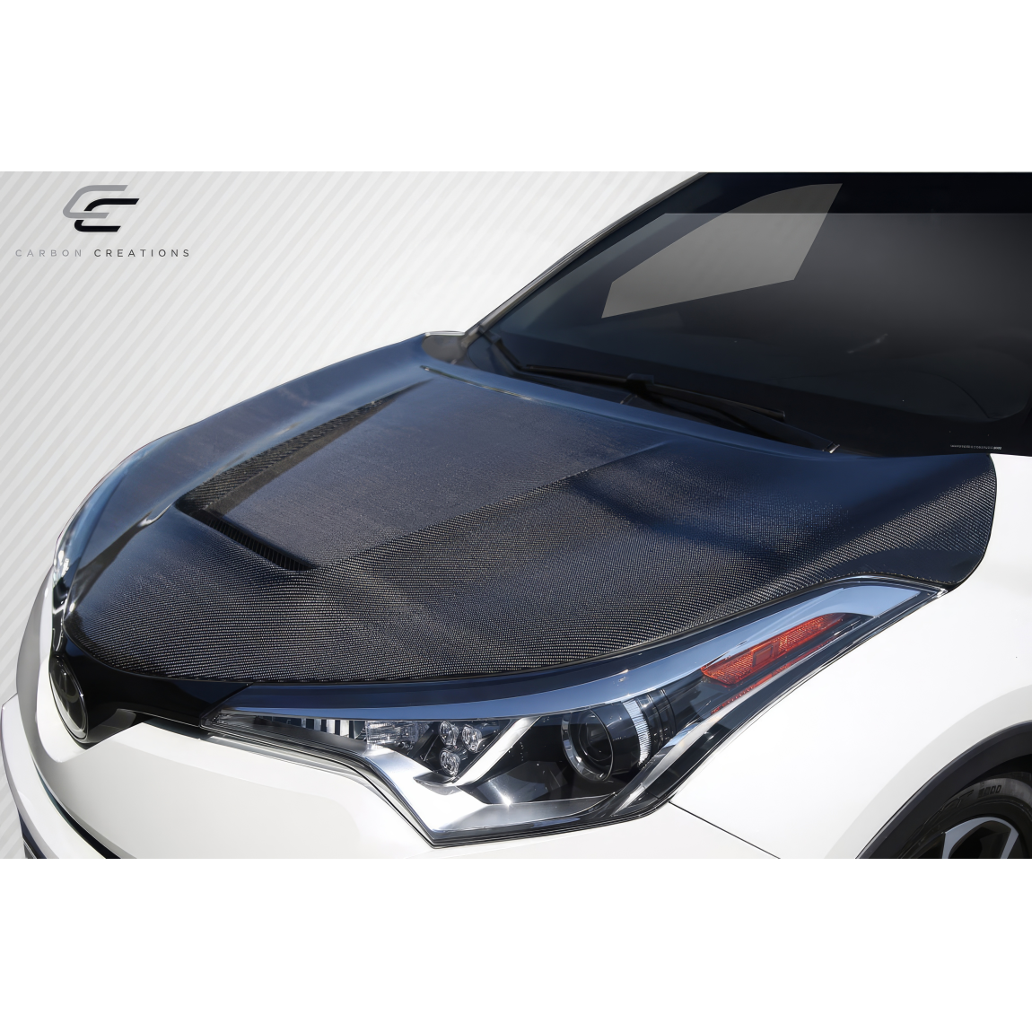 All kind of body kits for Toyota C-HR 2018. Exterior/Hoods 