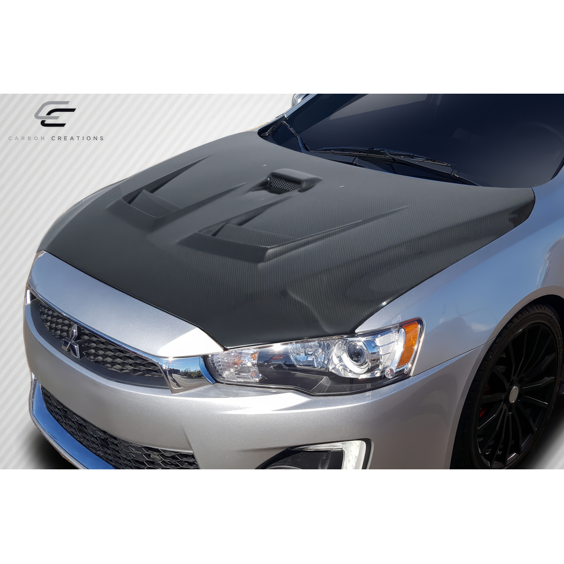 All kind of body kits for Mitsubishi Evolution 2008. Exterior/Hoods 