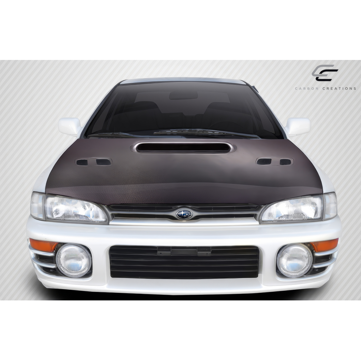 All kind of body kits for Subaru Impreza 1993. Exterior/Hoods 