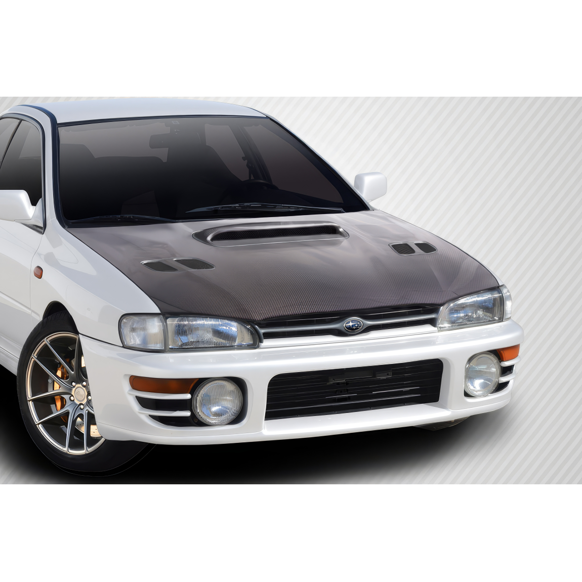 All kind of body kits for Subaru Impreza 1993. Exterior/Hoods 