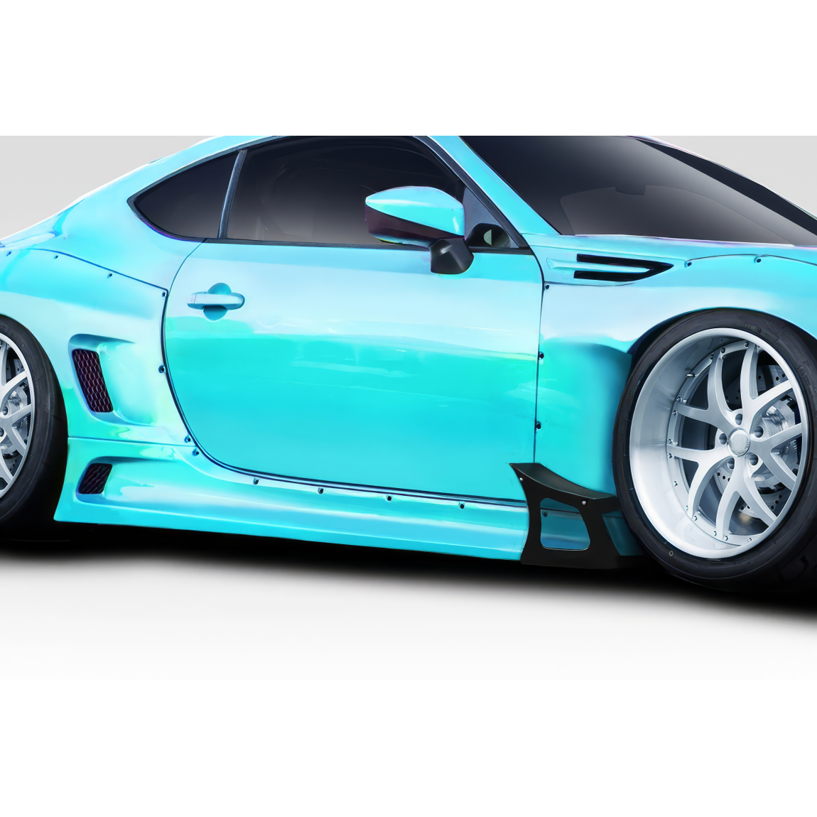 All kind of body kits for Subaru BRZ 2013. Exterior/Side Skirts 