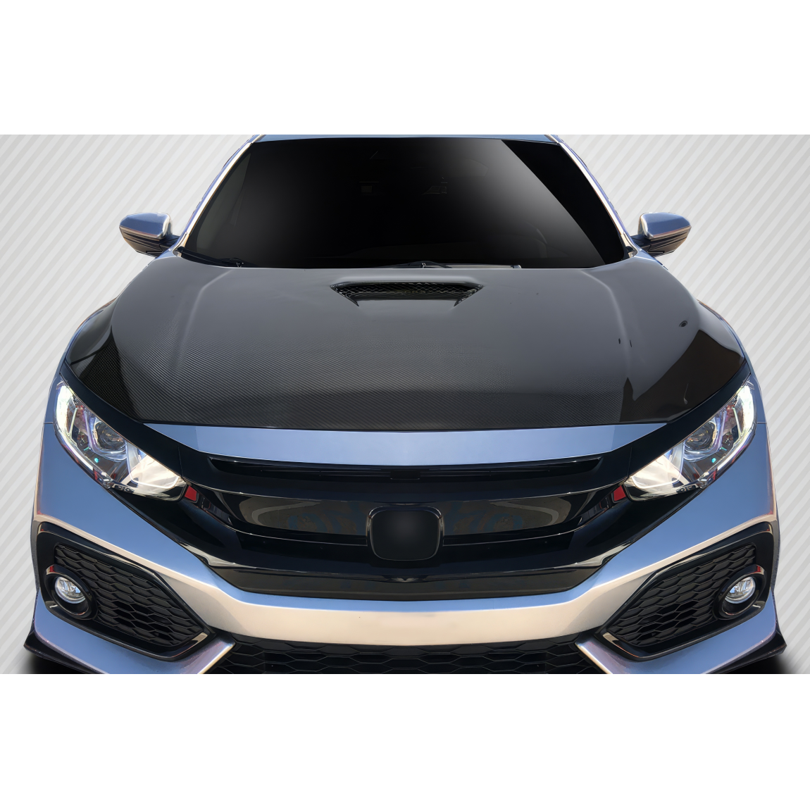 All kind of body kits for Honda Civic 2017. Exterior/Hoods 