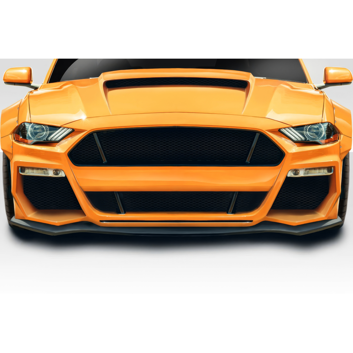 All kind of body kits for Ford Mustang 2018. Exterior/Front Bumpers or Lips 