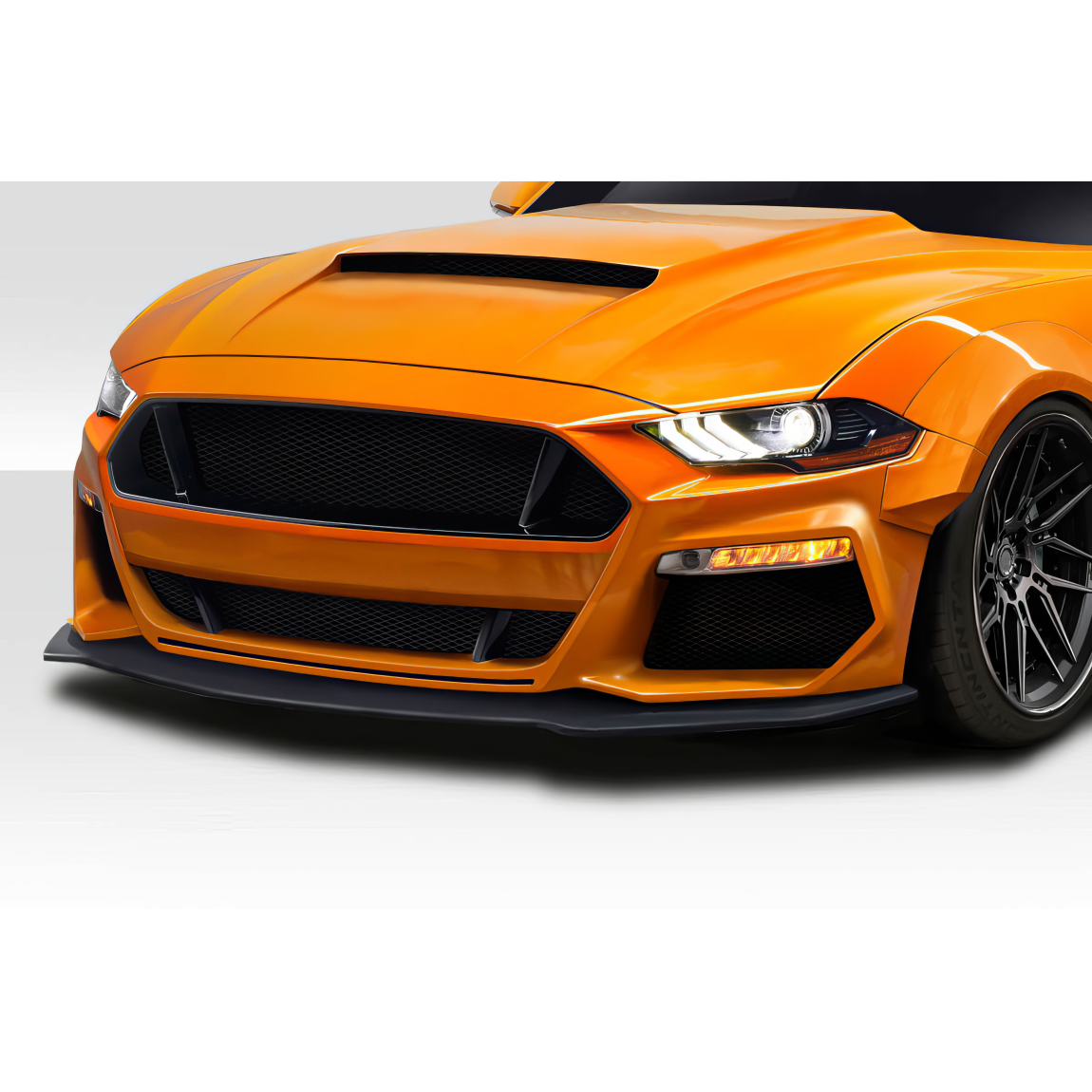 All kind of body kits for Ford Mustang 2018. Exterior/Front Bumpers or Lips 