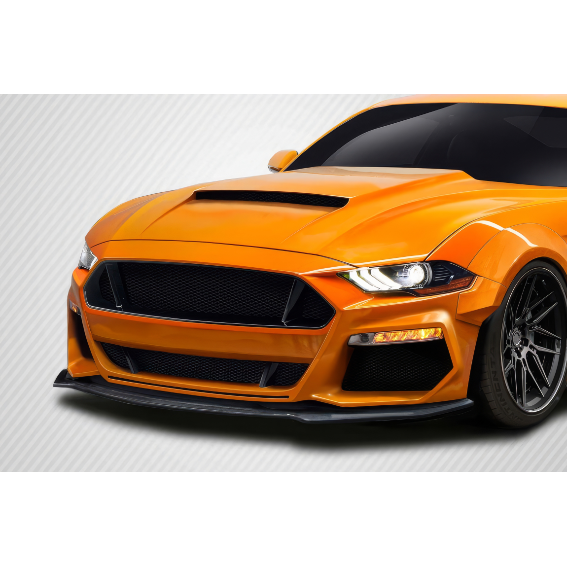 All kind of body kits for Ford Mustang 2018. Exterior/Front Bumpers or Lips 