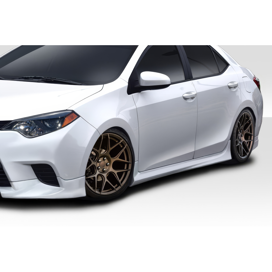 All kind of body kits for Toyota Corolla 2014. Exterior/Side Skirts 