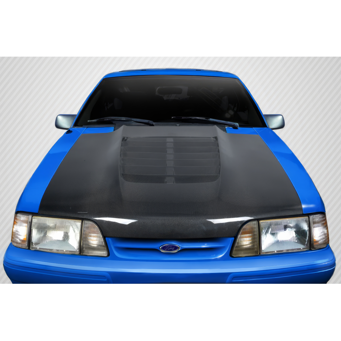 All kind of body kits for Ford Mustang 1987. Exterior/Hoods 