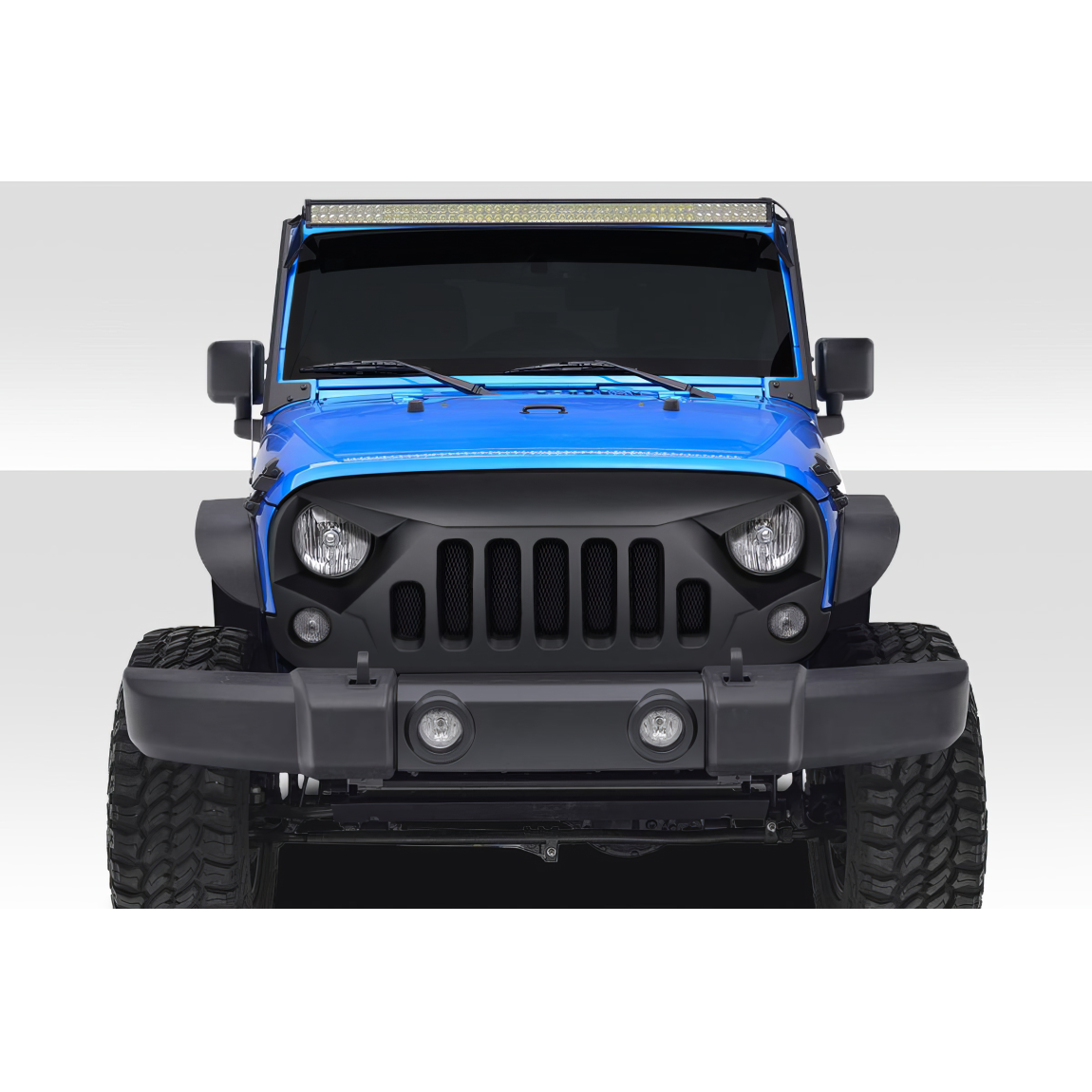 All kind of body kits for Jeep Wrangler 2007. Exterior/Grilles 