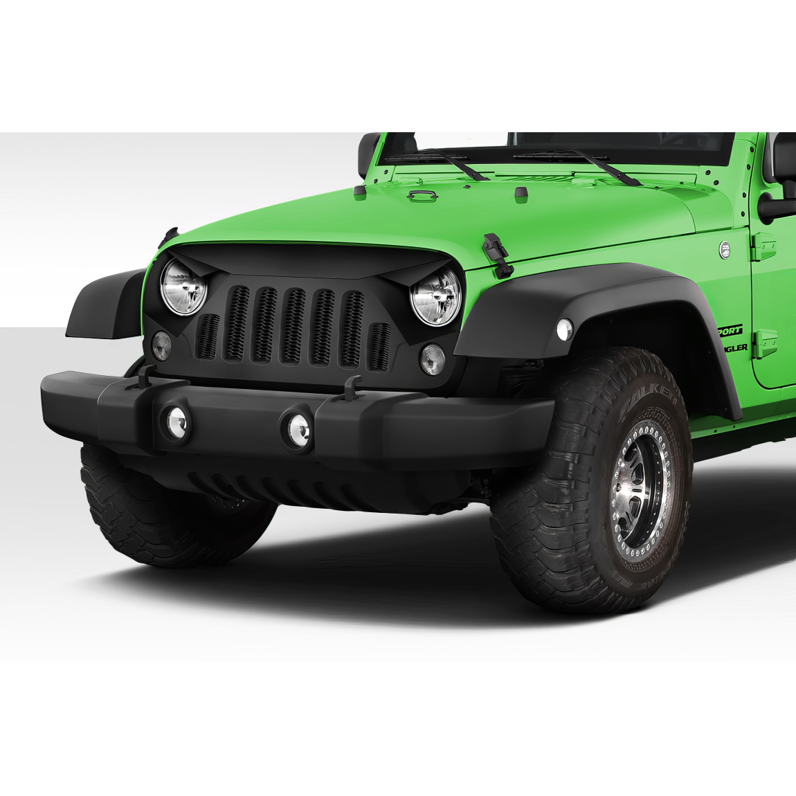 All kind of body kits for Jeep Wrangler 2007. Exterior/Grilles 