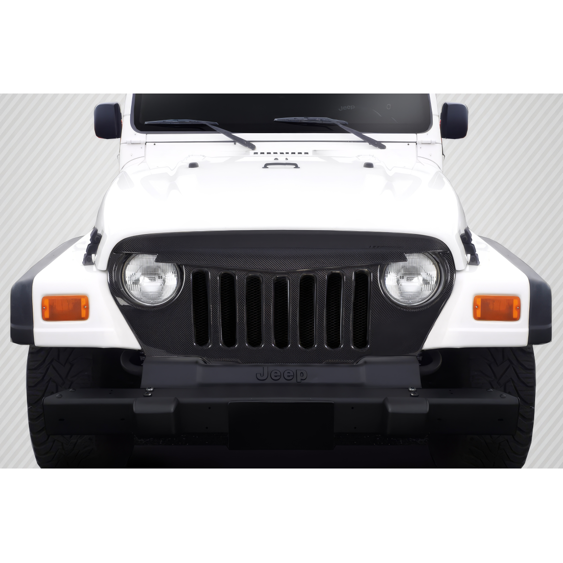 All kind of body kits for Jeep Wrangler 1997. Exterior/Grilles 