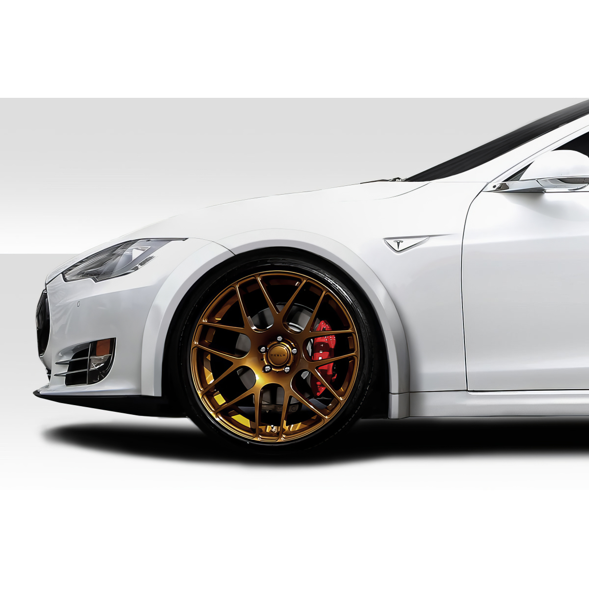 All kind of body kits for Tesla S 2012. Exterior/Fenders 