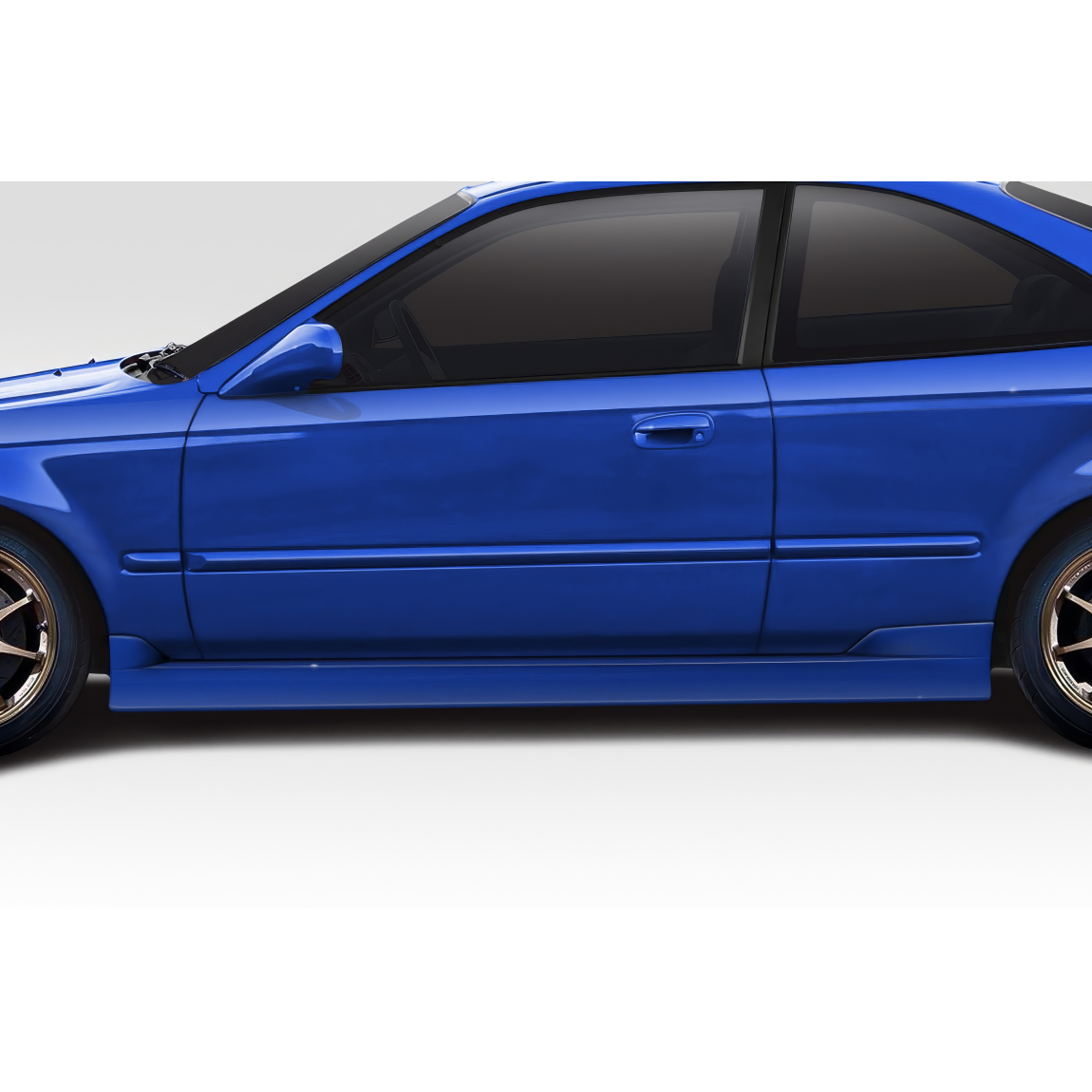 All kind of body kits for Honda Civic 1996. Exterior/Side Skirts 