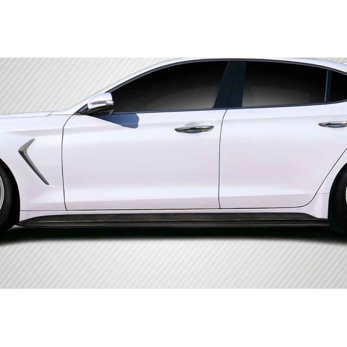 All kind of body kits for Genesis G70 2019. Exterior/Side Skirts 