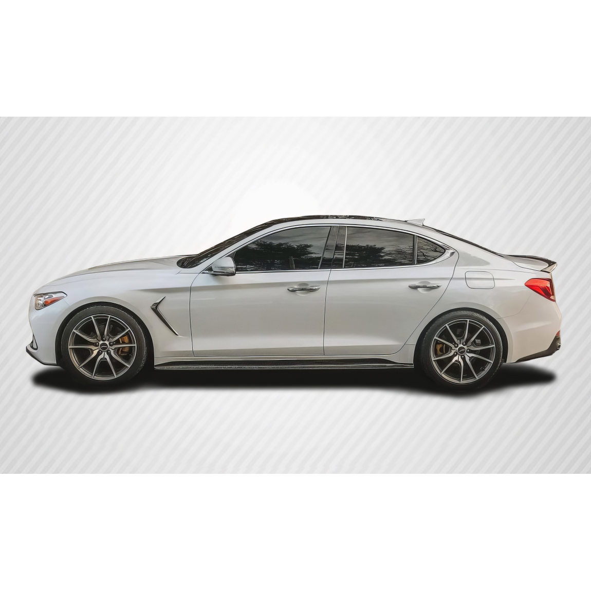 All kind of body kits for Genesis G70 2019. Exterior/Side Skirts 