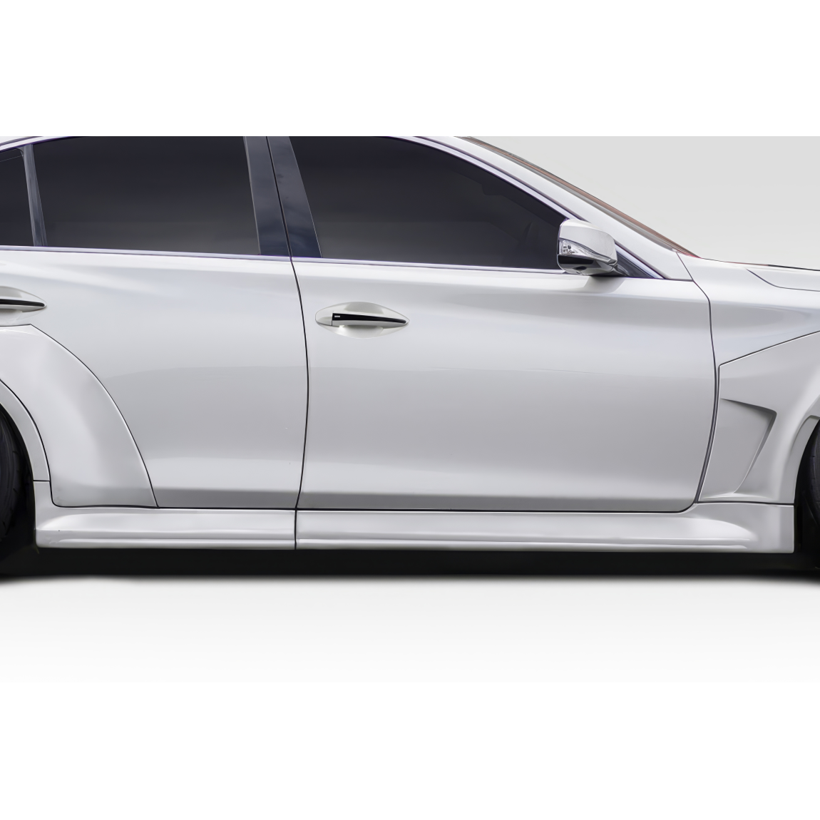 All kind of body kits for Infiniti Q50 2014. Exterior/Side Skirts 