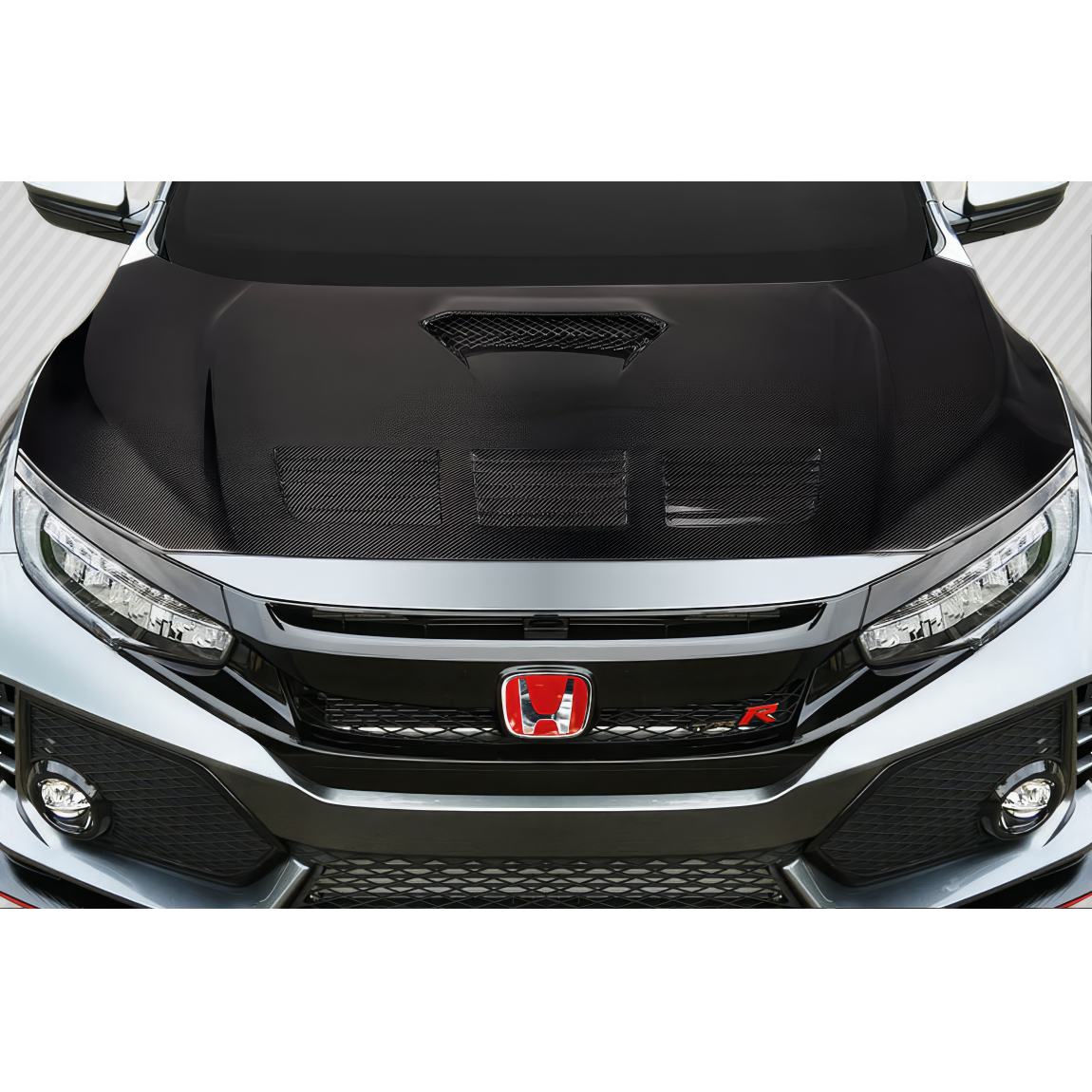 All kind of body kits for Honda Civic 2017. Exterior/Hoods 