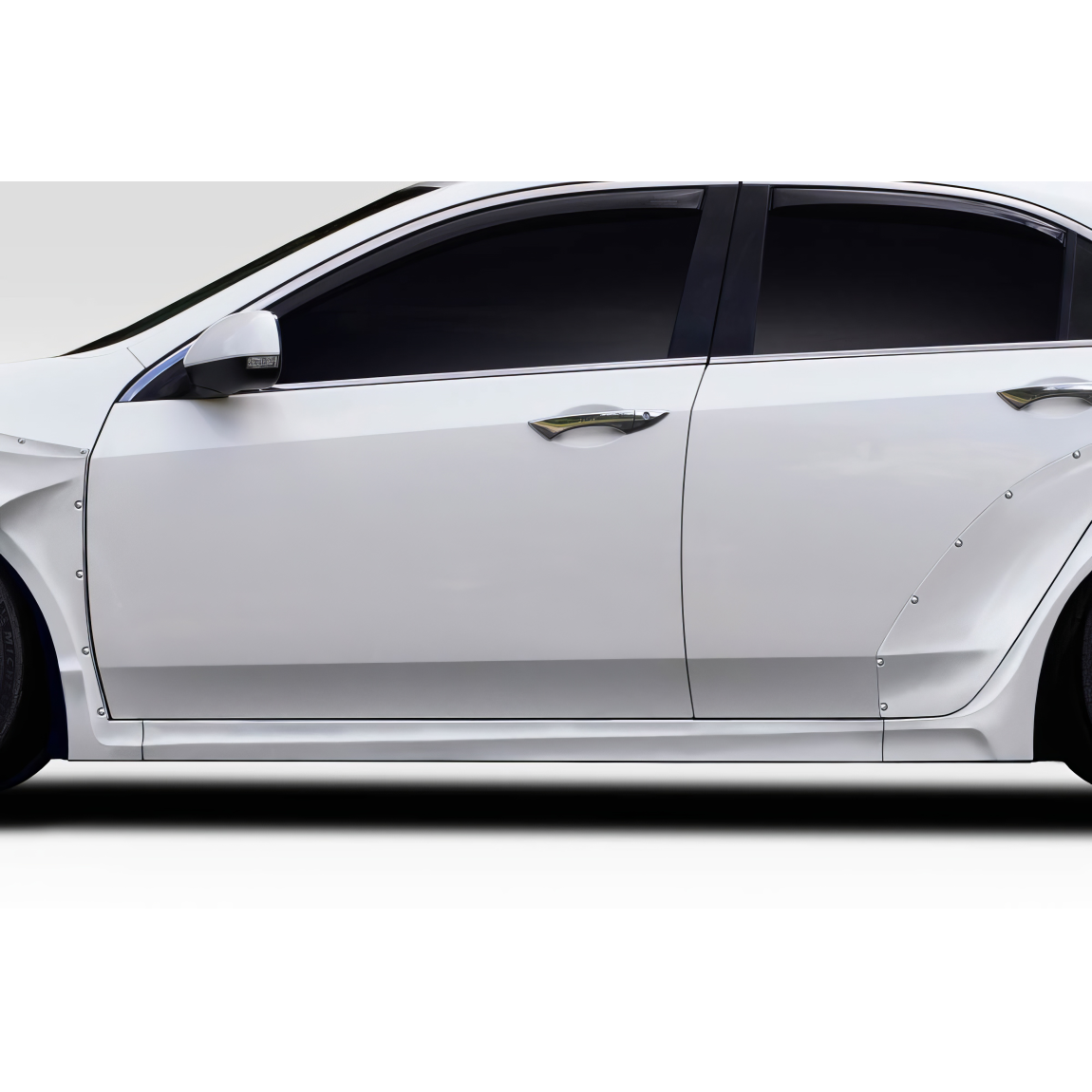 All kind of body kits for Acura TSX 2009. Exterior/Side Skirts 