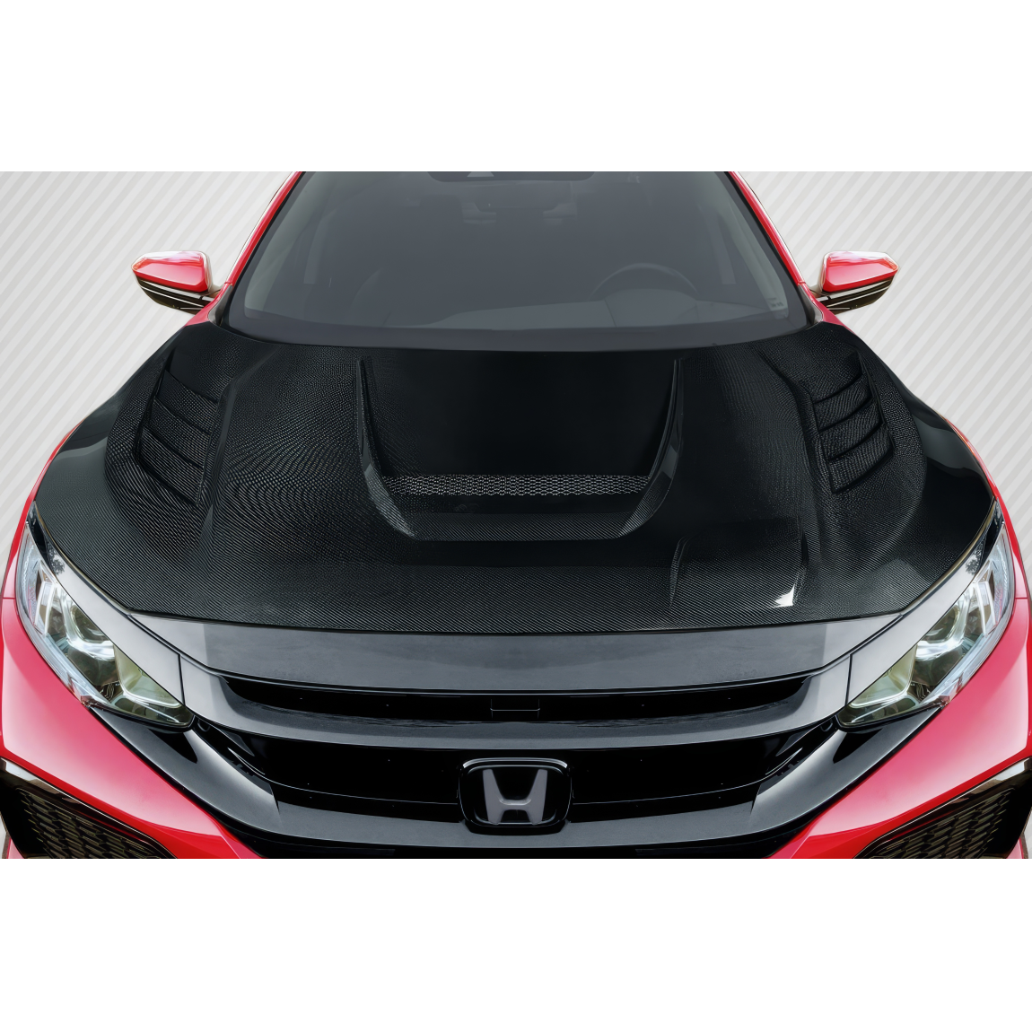 All kind of body kits for Honda Civic 2016. Exterior/Hoods 