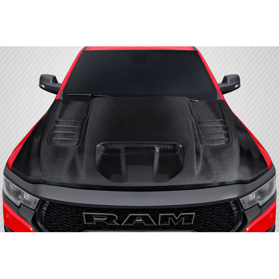 All kind of body kits for Ram 1500 2019. Exterior/Hoods 