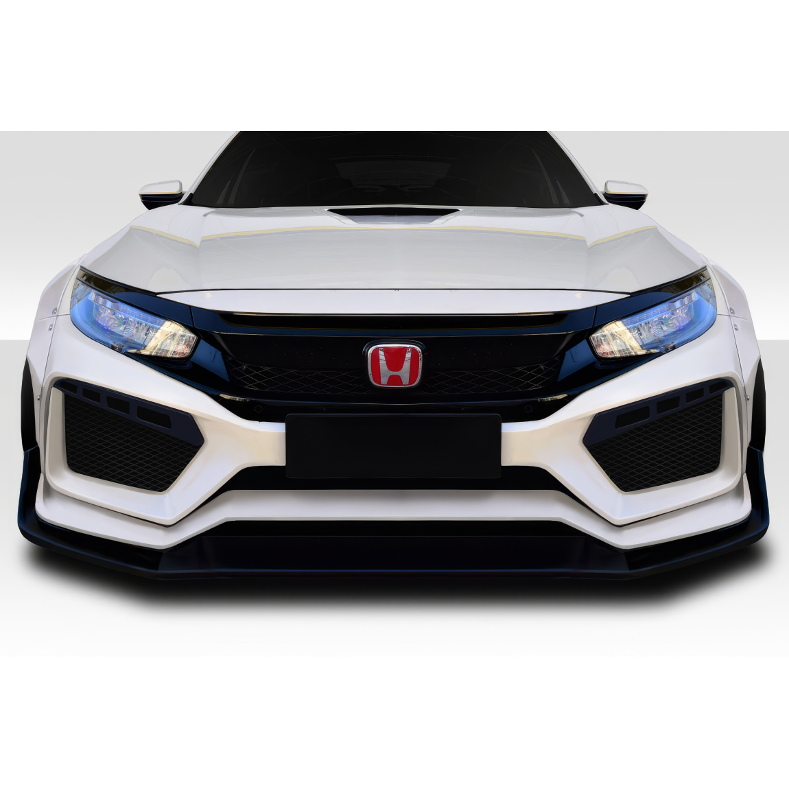 All kind of body kits for Honda Civic 2016. Exterior/Front Bumpers or Lips 