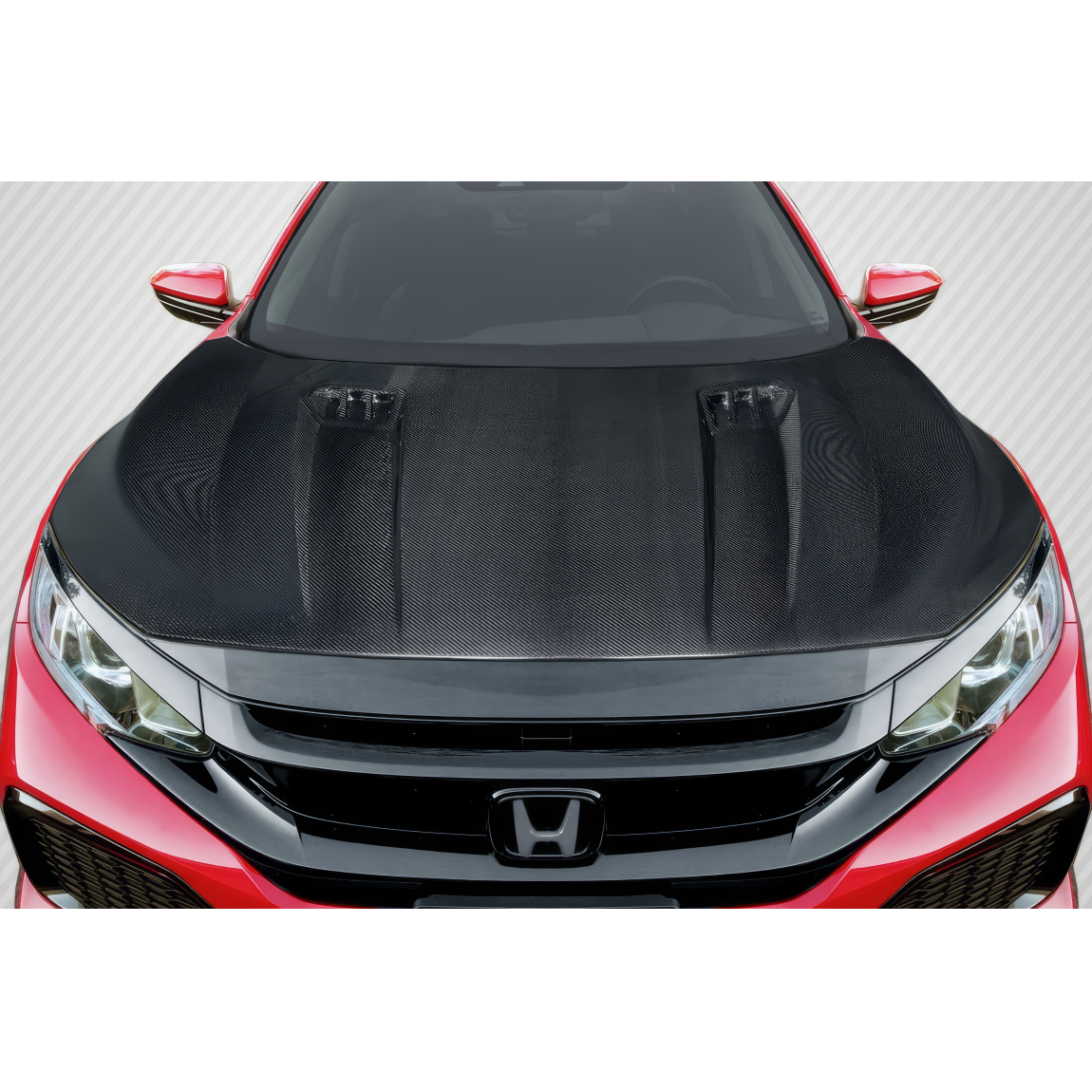 All kind of body kits for Honda Civic 2016. Exterior/Hoods 