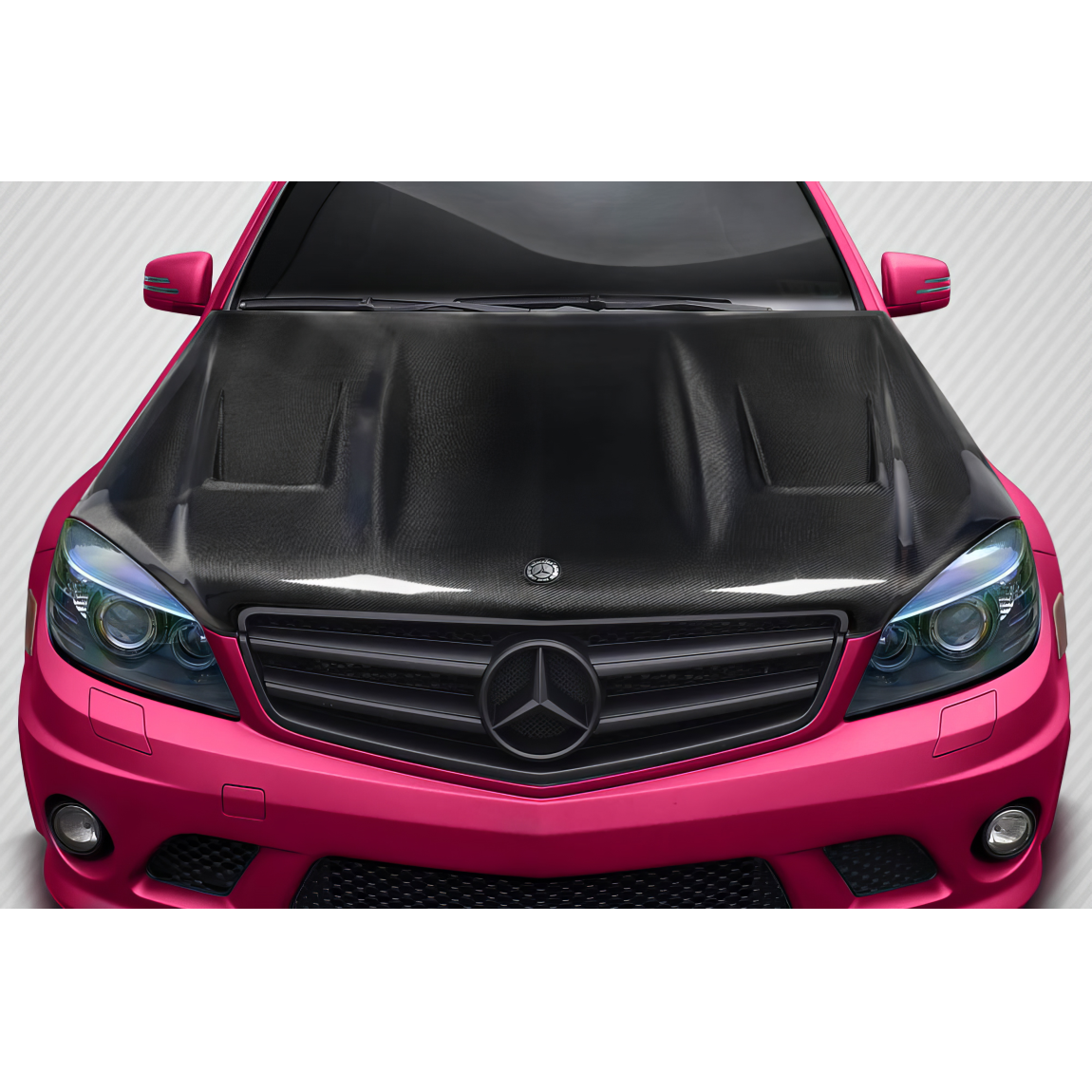 All kind of body kits for Mercedes-Benz C300 2008. Exterior/Hoods 