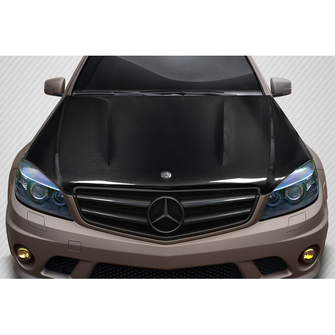 All kind of body kits for Mercedes-Benz C300 2008. Exterior/Hoods 