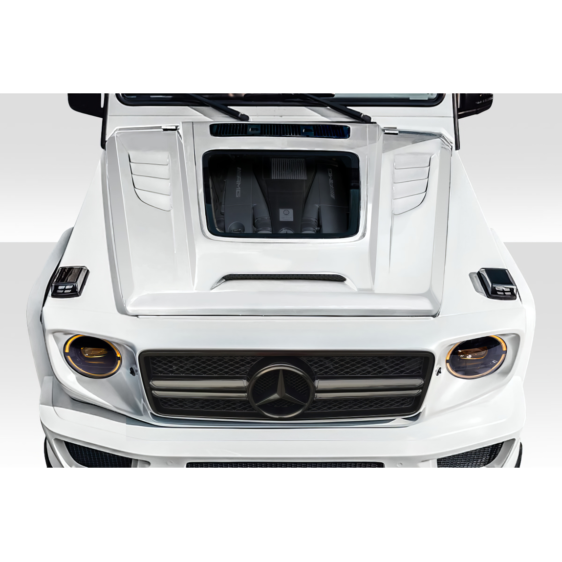 All kind of body kits for Mercedes-Benz G-Class 2000. Exterior/Hoods 