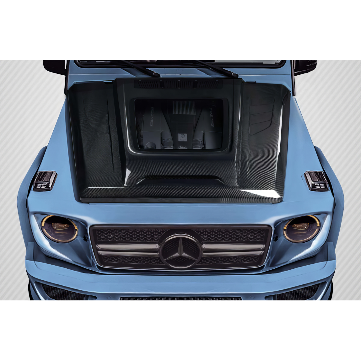 All kind of body kits for Mercedes-Benz G-Class 2000. Exterior/Hoods 