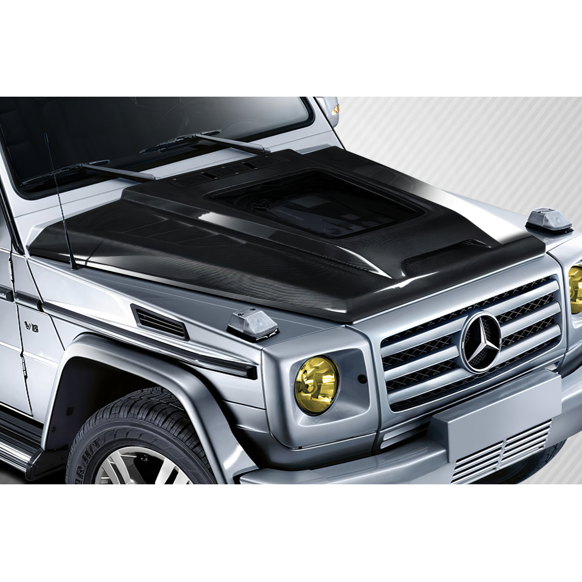 All kind of body kits for Mercedes-Benz G-Class 2000. Exterior/Hoods 