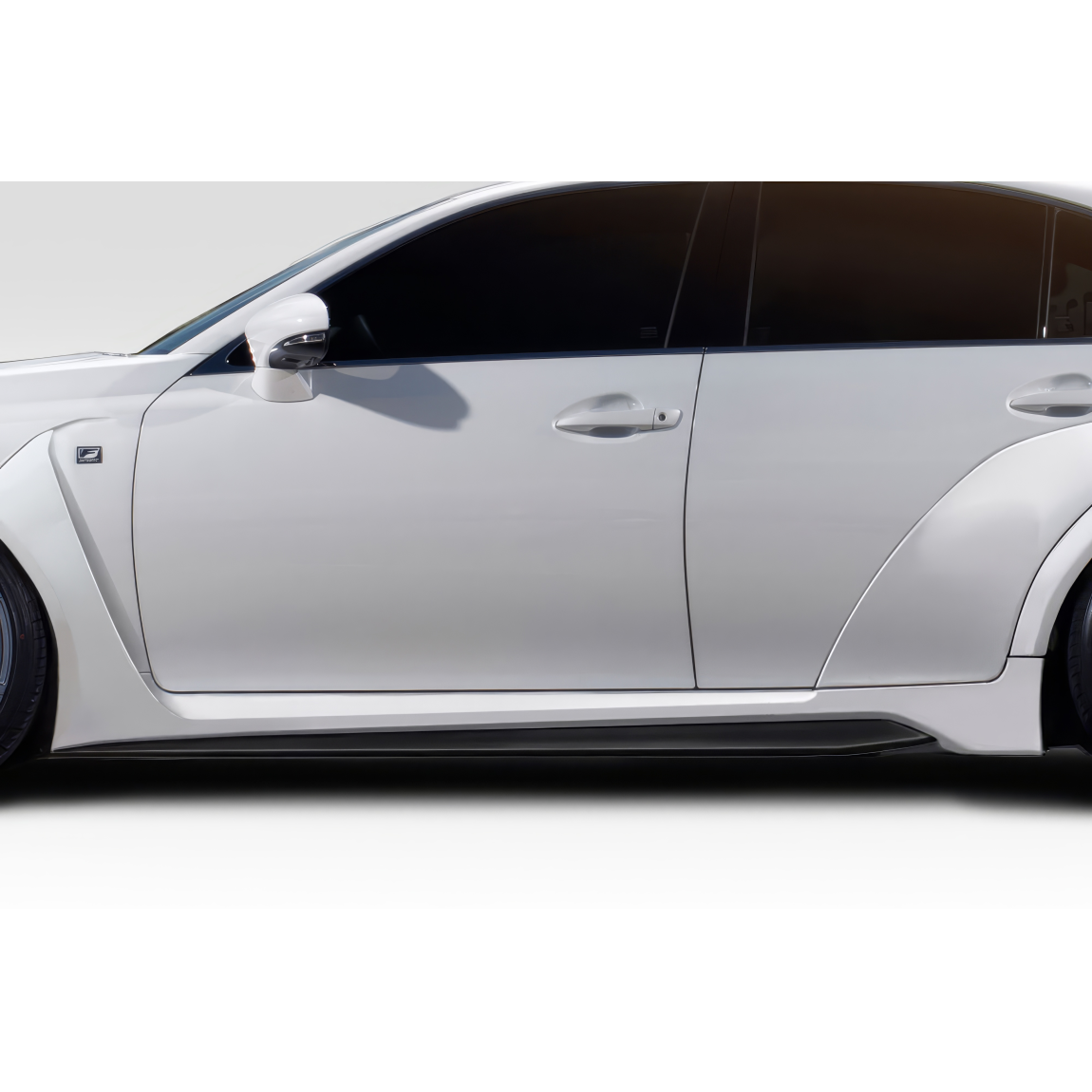 All kind of body kits for Lexus GS300 2013. Exterior/Side Skirts 