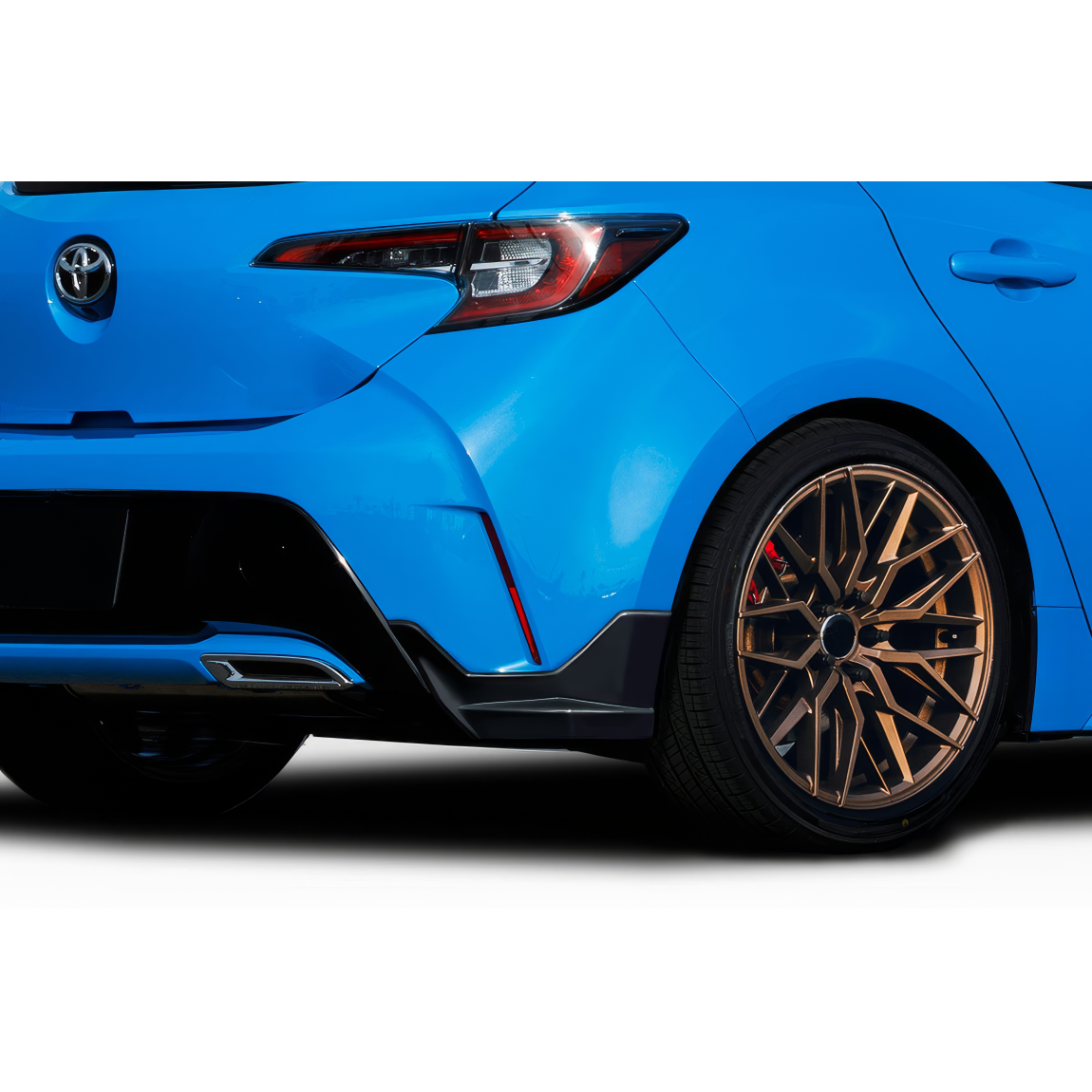 All kind of body kits for Toyota Corolla 2019. Exterior/Rear Bumpers or Lips 