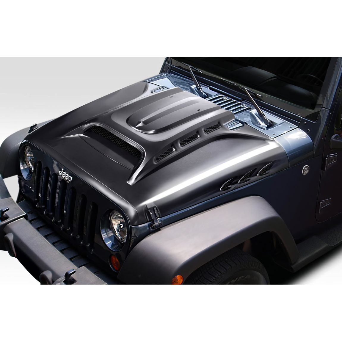 All kind of body kits for Jeep Wrangler 2007. Exterior/Hoods 