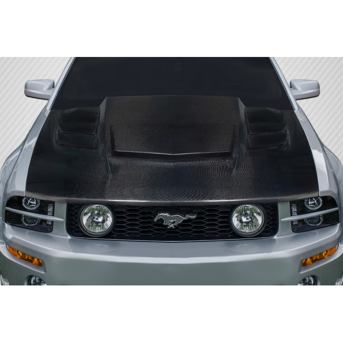 All kind of body kits for Ford Mustang 2005. Exterior/Hoods 