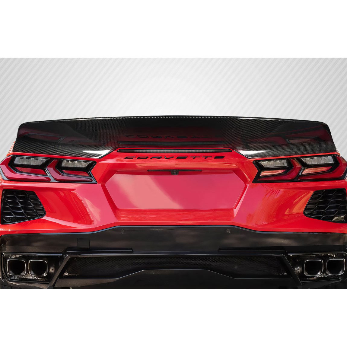 All kind of body kits for Chevrolet Corvette 2020. Exterior/Wings 